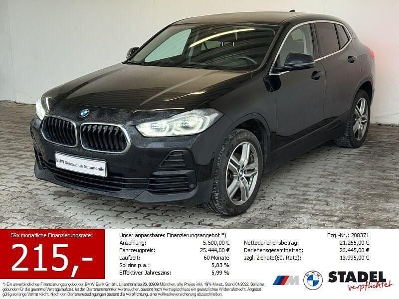 Gebraucht BMW X2 Advantage 136 PS (100 kW) 2022 Schwarz SUV