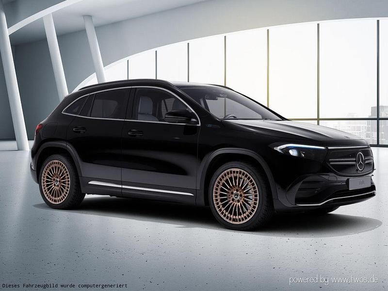 Gebraucht Mercedes EQA250 Edition 1 139 kW (190 PS) 2022 Unilack nachtschwarz SUV