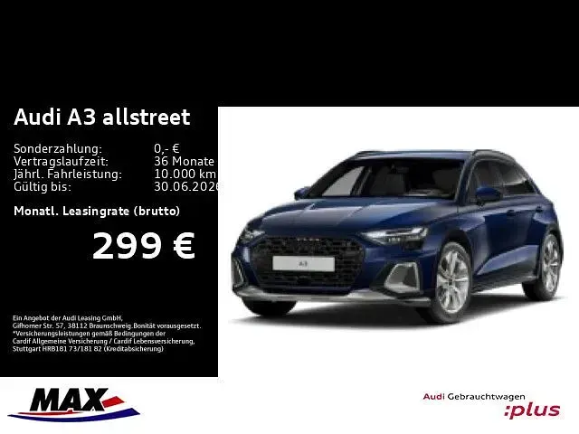 Gebraucht Audi A3 Ambiente 204 PS (150 kW) 2025 Navarrablau metallic (metallic) Kombi