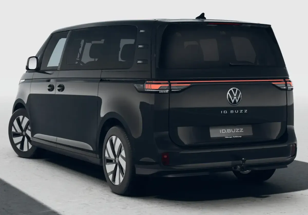 Nowe VW ID. Buzz Pro 210 kW (286 KM) 2026 Czarny Minivan