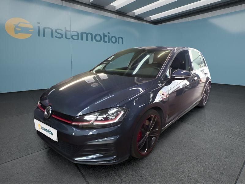 Blau Gebraucht 2019 VW Golf VII GTI Kleinwagen | 21.599 € (Fairer Preis) - Bild 1/4