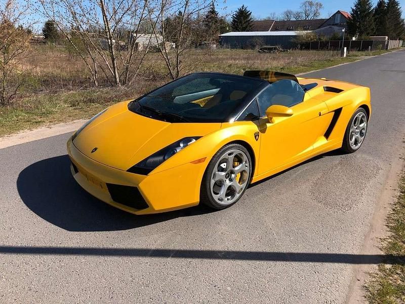 Gebraucht Lamborghini Gallardo 519 PS (381 kW) 2008 Gelb Cabrio