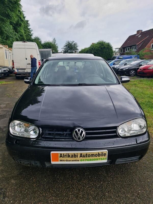 Schwarz Gebraucht 2001 VW Golf IV Limousine | 1.600 € (Fairer Preis) - Bild 1/4