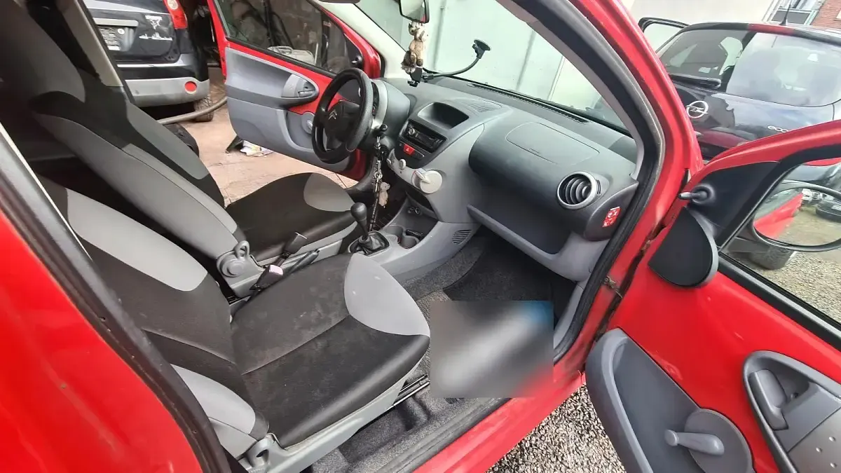 Gebraucht Citroën C1 68 PS (50 kW) 2007 Rot Kleinwagen