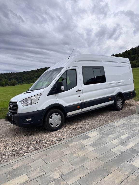 Gebraucht Ford Transit Trend 170 PS (125 kW) 2019 Weiß Van / Kleinbus