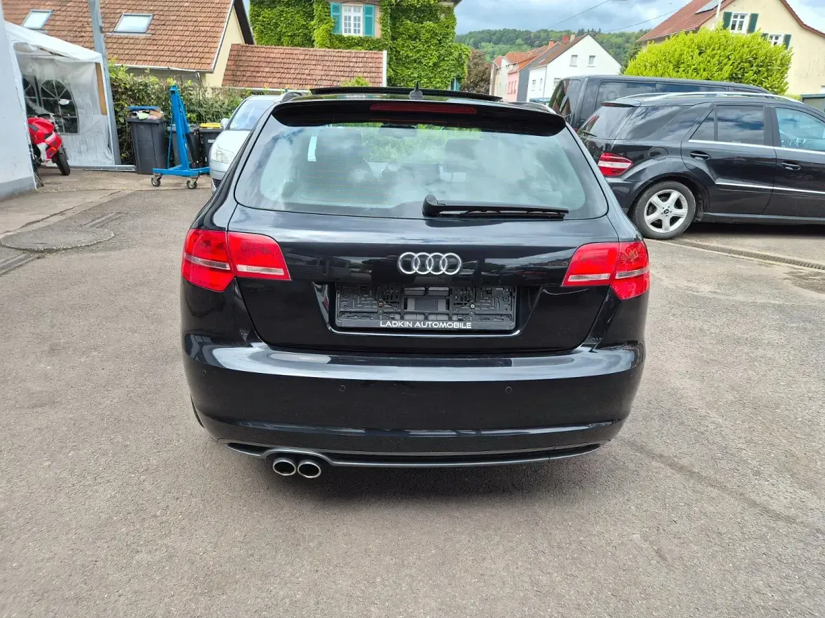 Gebraucht Audi A3 S-Line 140 PS (102 kW) 2008 Phantomschwarz perleffekt Kleinwagen