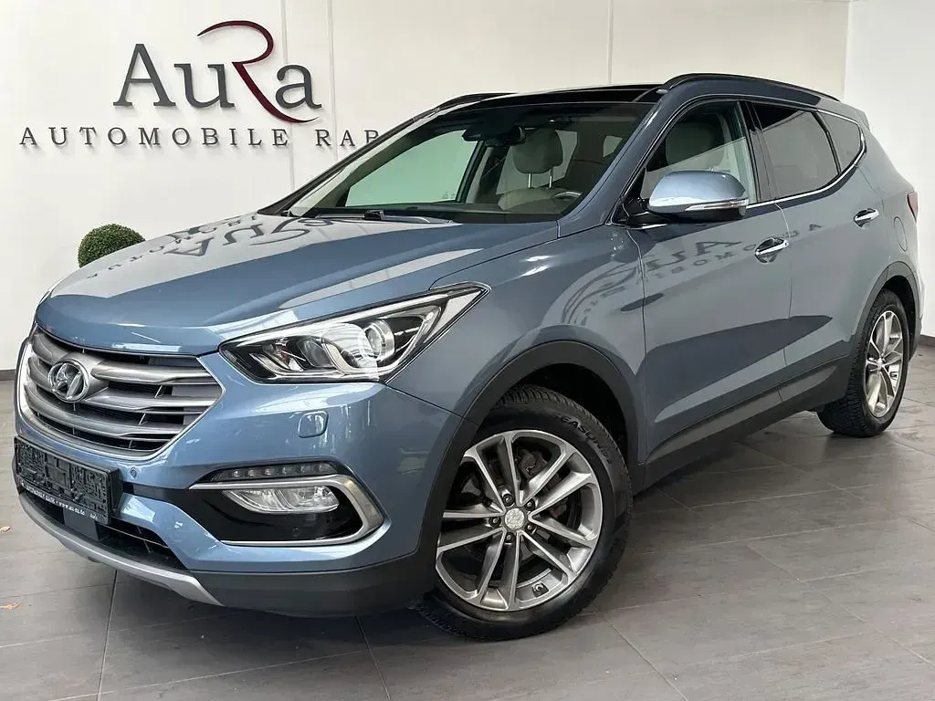 Gebraucht Hyundai Santa Fe 200 PS (147 kW) 2016 Blau SUV