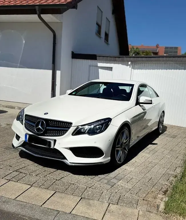 Brugt Mercedes E250 AMG 211 HK (155 kW) 2013 Hvid Coupe