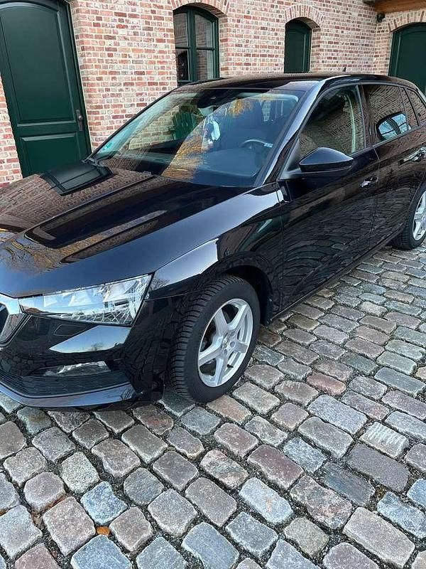 Gebraucht Skoda Scala 116 PS (85 kW) 2019 Schwarz Kleinwagen