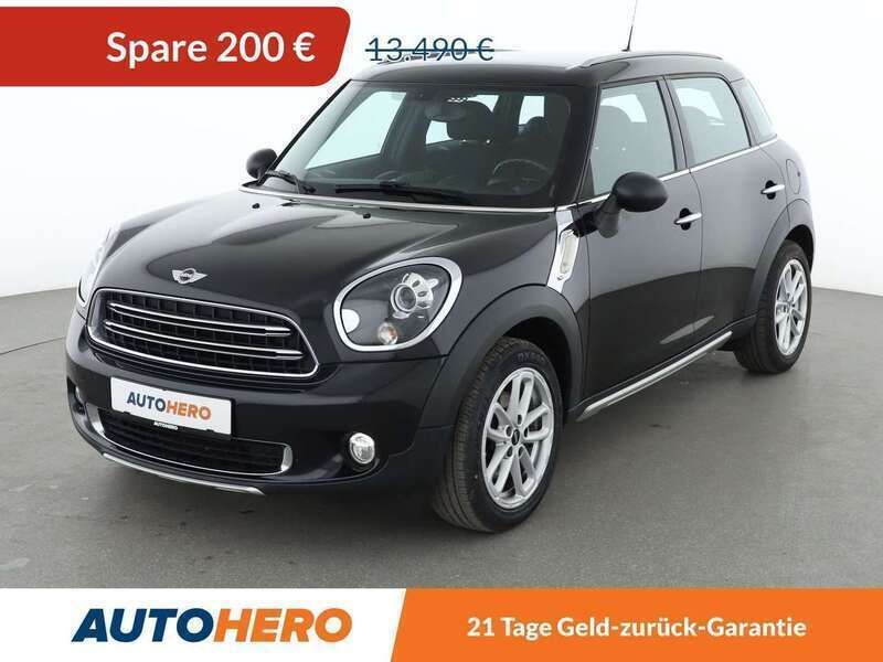 Absolute black Gebraucht 2017 Mini One Countryman SUV | 12.980 € (Guter Preis) - Bild 1/3