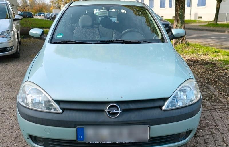Grün Gebraucht 2001 Opel Corsa Kleinwagen | 1.000 € (Superpreis) - Bild 1/4