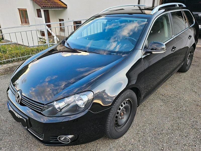 Schwarz Gebraucht 2012 VW Golf VI Style Kombi | 2.800 € (Superpreis) - Bild 1/4