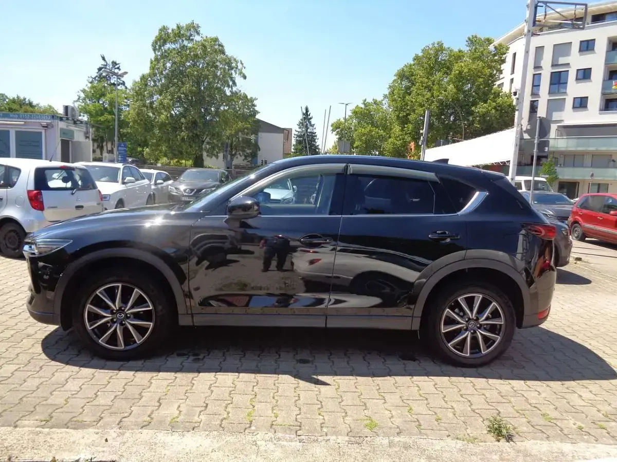 Gebraucht Mazda CX-5 Sports-Line 175 PS (128 kW) 2017 Onyxschwarz metallic SUV