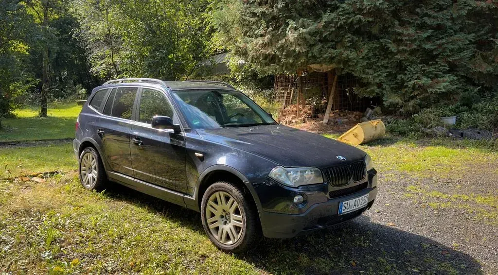 Gebraucht BMW X3 Sport Line 177 PS (130 kW) 2008 Blau SUV