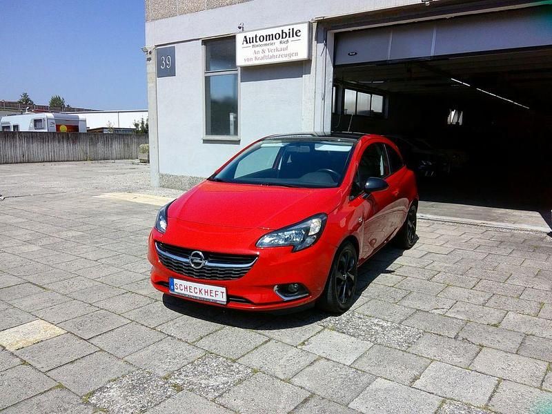 Rot Gebraucht 2016 Opel Corsa Color Edition Limousine | 4.300 € (Superpreis) - Bild 1/4