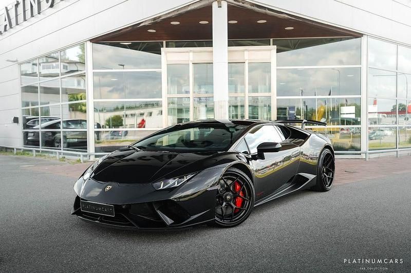 Schwarz Gebraucht 2019 Lamborghini Huracán | 295.993 € (Guter Preis) - Bild 1/4