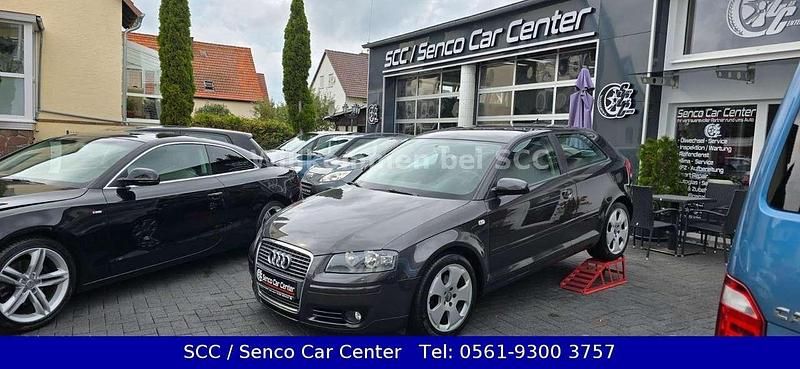 Lavagrau perleffekt Gebraucht 2008 Audi A3 Ambition Limousine | 4.990 € (Fairer Preis) - Bild 1/4