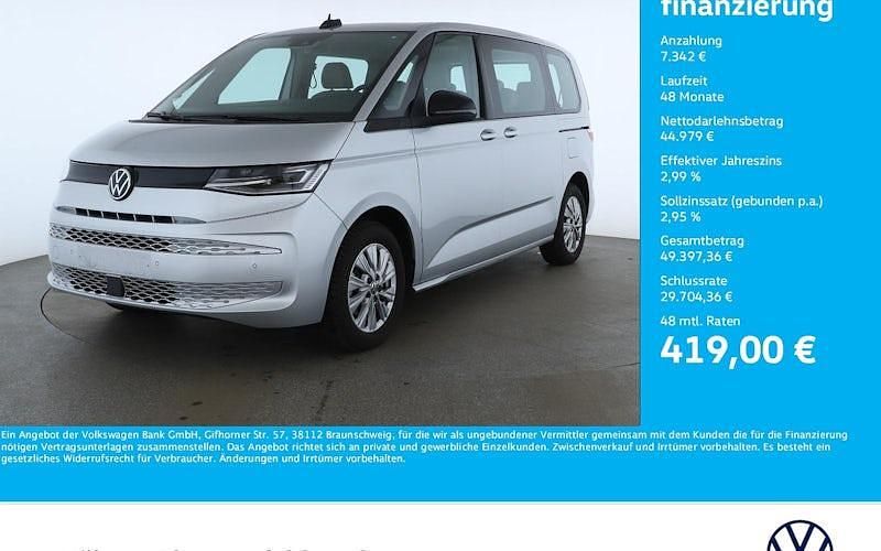 Second-hand VW Multivan 150 CP (110 kW) 2024 Argintiu Monovolum