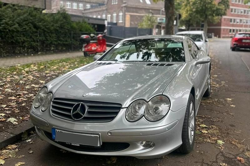 Silber Gebraucht 2003 Mercedes SL500 Cabrio | 21.500 € (Fairer Preis) - Bild 1/4