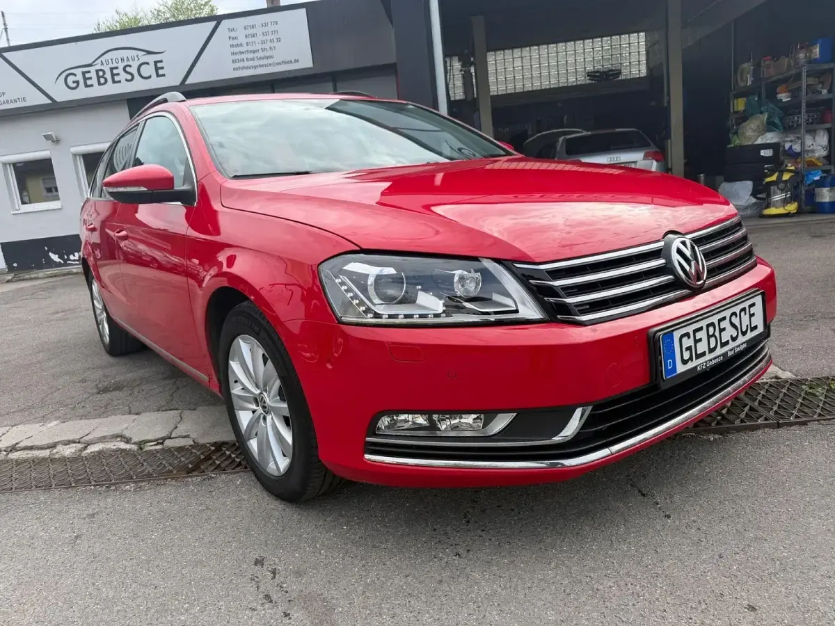 Brugt VW Passat 170 HK (125 kW) 2012 Rød Stationcar