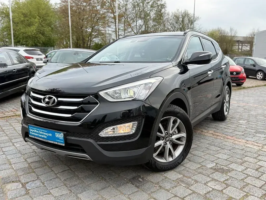 Gebraucht Hyundai Santa Fe Style 197 PS (144 kW) 2013 Phantom black SUV