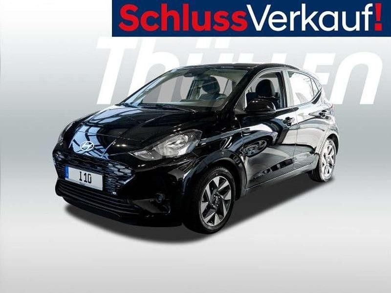 Schwarz Neu 2024 Hyundai i10 Trend Kleinwagen | 15.990 € (Fairer Preis) - Bild 1/4