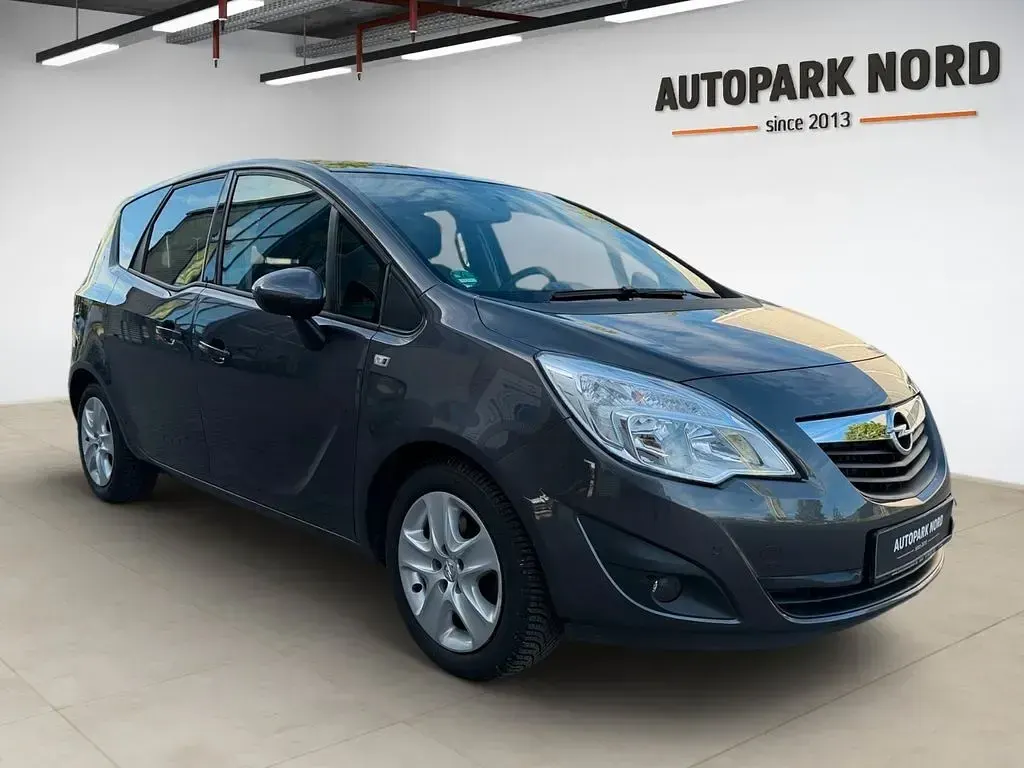 Gebraucht Opel Meriva Design Edition 120 PS (88 kW) 2012 Karbongrau/technical grey Van / Kleinbus