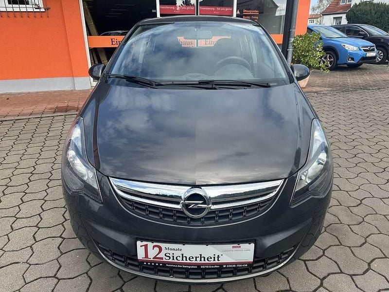 Gebraucht Opel Corsa Edition 87 PS (63 kW) 2014 Plat.anthr./rogrey/0j:silbergr Kleinwagen
