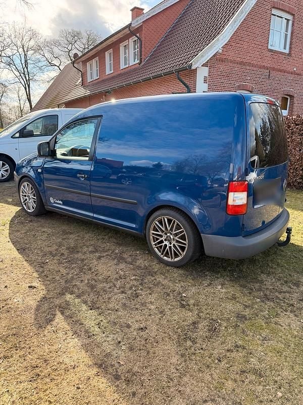 Second-hand VW Caddy 68 CP (50 kW) 2004 Albastru Monovolum