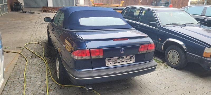 Gebraucht Saab 900 Cabriolet 125 PS (91 kW) 1996 Blau Cabrio