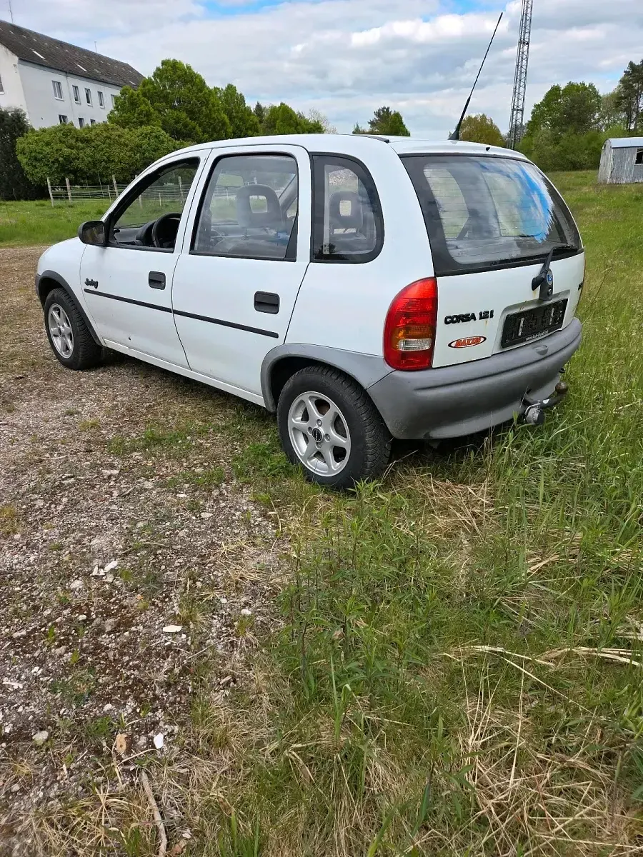 Gebraucht Opel Corsa 45 PS (33 kW) 1994 Weiß Kleinwagen