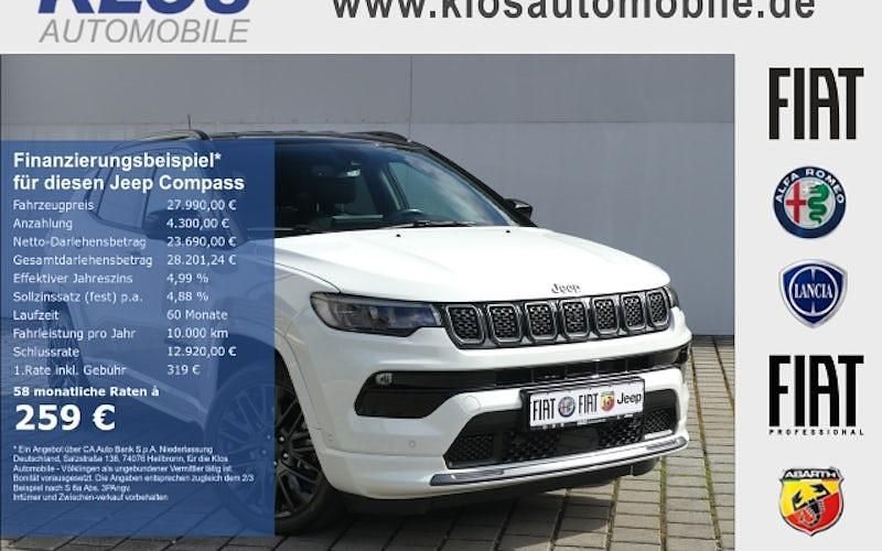 Gebraucht Jeep Compass Summit 240 PS (176 kW) 2022 Weiß SUV