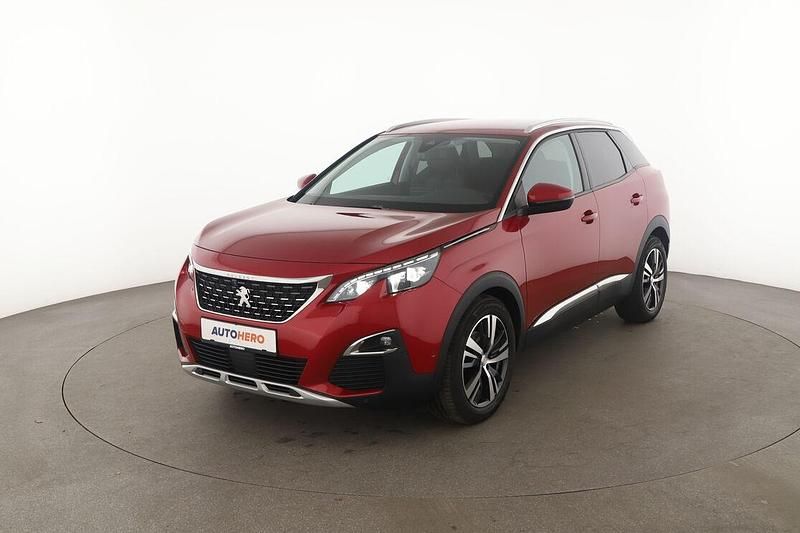 Rot Gebraucht 2017 Peugeot 3008 Allure SUV | 18.150 € - Bild 1/3