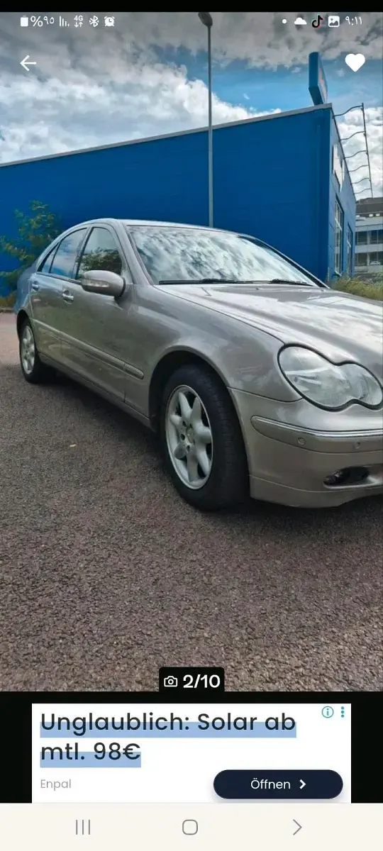 Gebraucht Mercedes C180 143 PS (105 kW) 2004 Limousine