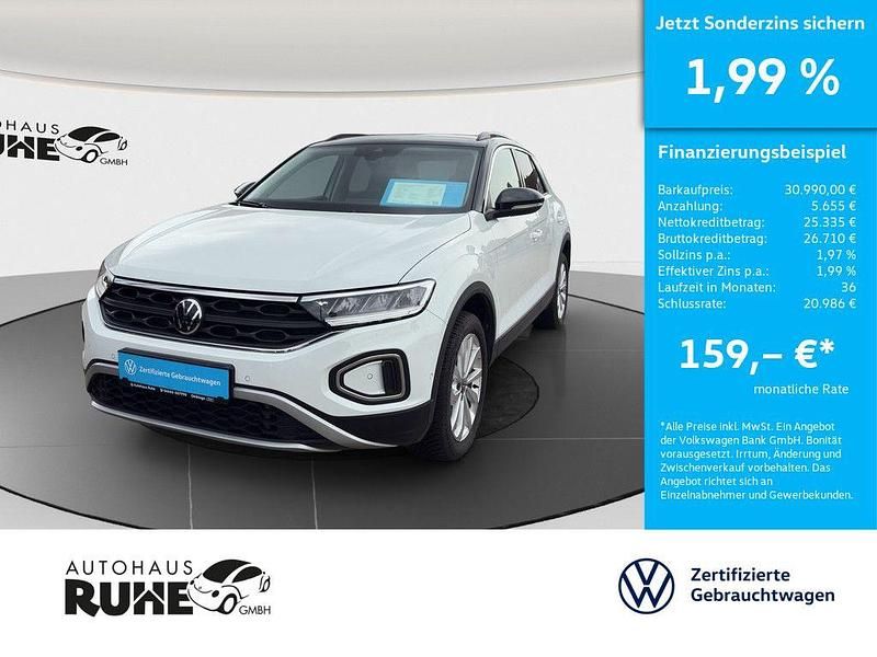 Weiß Gebraucht 2024 VW T-Roc Life SUV | 30.990 € (Etwas zu teuer) - Bild 1/4
