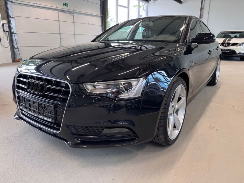 Schwarz Gebraucht 2012 Audi A5 Sportback S-Line Limousine | 15.990 € (Fairer Preis) - Bild 1/4