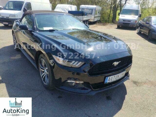 Gebraucht Ford Mustang 317 PS (233 kW) 2016 Schwarz metallic Cabrio
