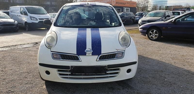 Gebraucht Nissan Micra 65 PS (47 kW) 2008 Weiß Kleinwagen