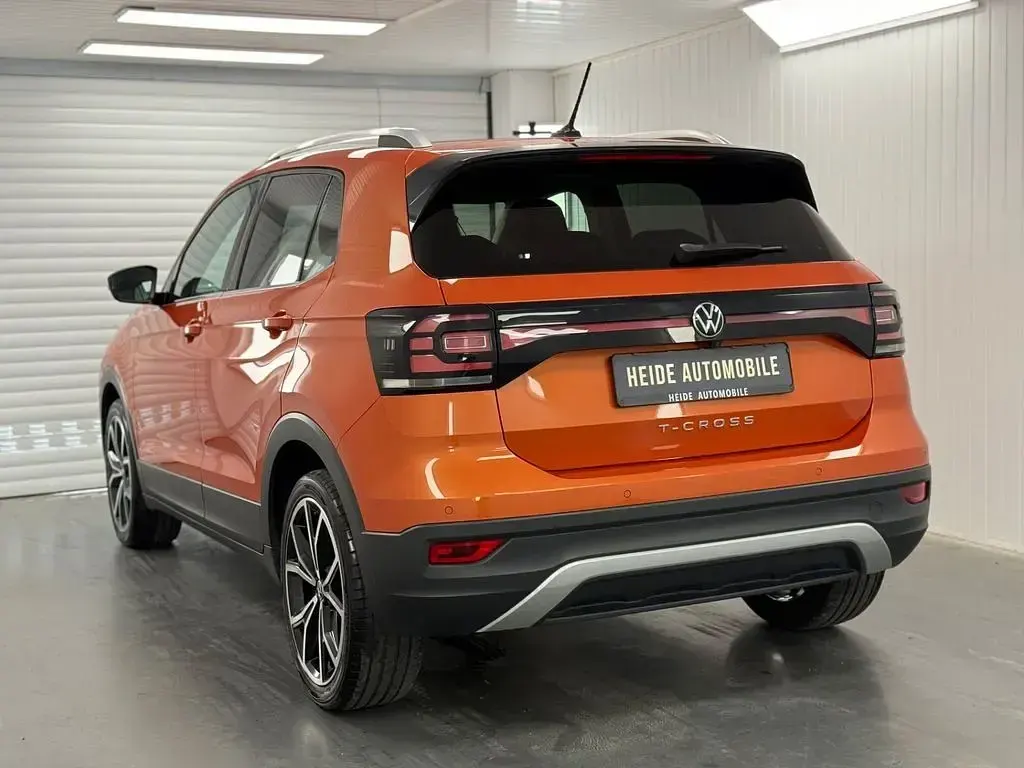 Gebraucht VW T-Cross Style 110 PS (80 kW) 2021 Orange SUV