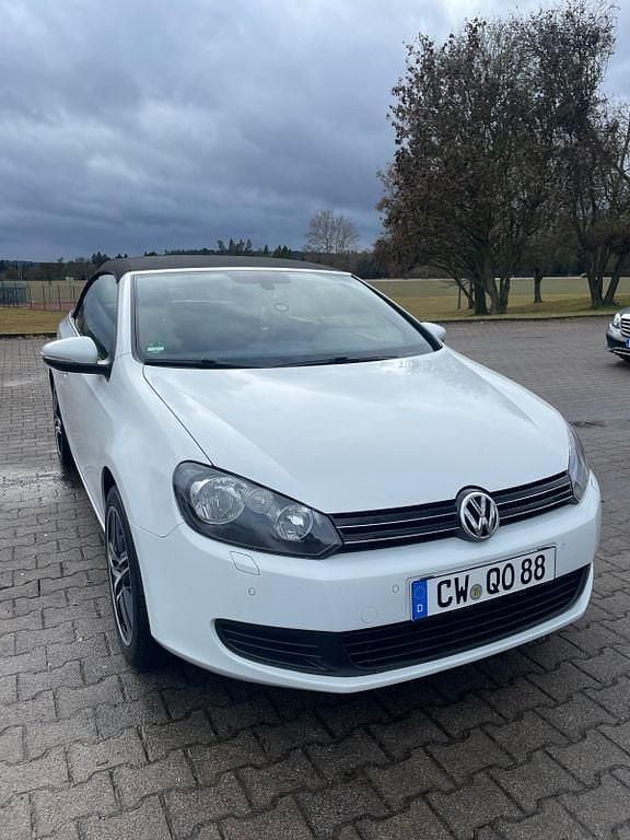 Gebraucht VW Golf Cabriolet 105 PS (77 kW) 2015 Weiß Cabrio