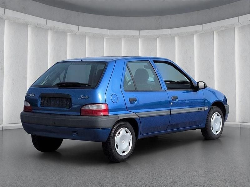 Gebraucht Citroën Saxo 75 PS (55 kW) 2001 Blau Kleinwagen