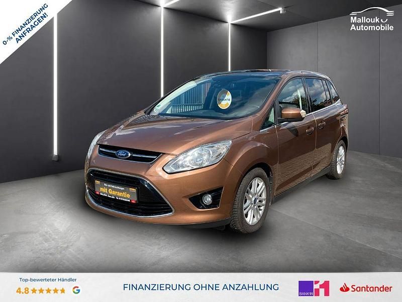 Braun Gebraucht 2014 Ford Grand C-Max Titanium Van / Kleinbus | 8.990 € (Etwas zu teuer) - Bild 1/4