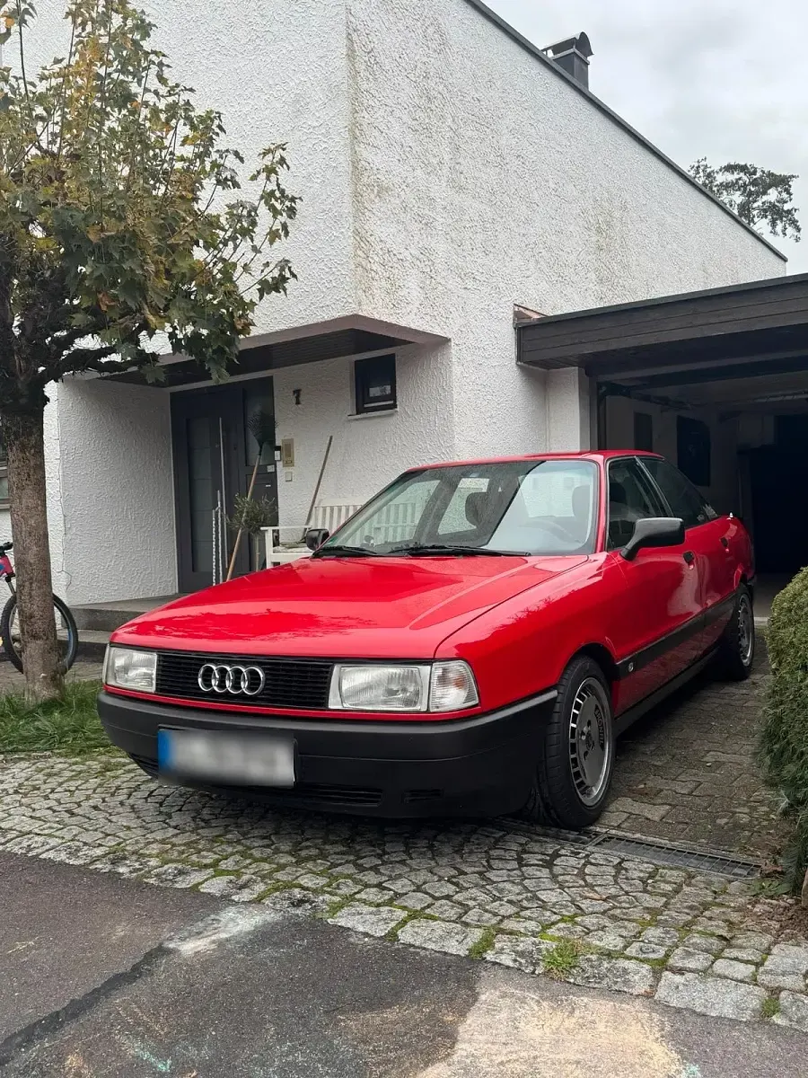 Gebraucht Audi 80 70 PS (51 kW) 1991 Rot Limousine