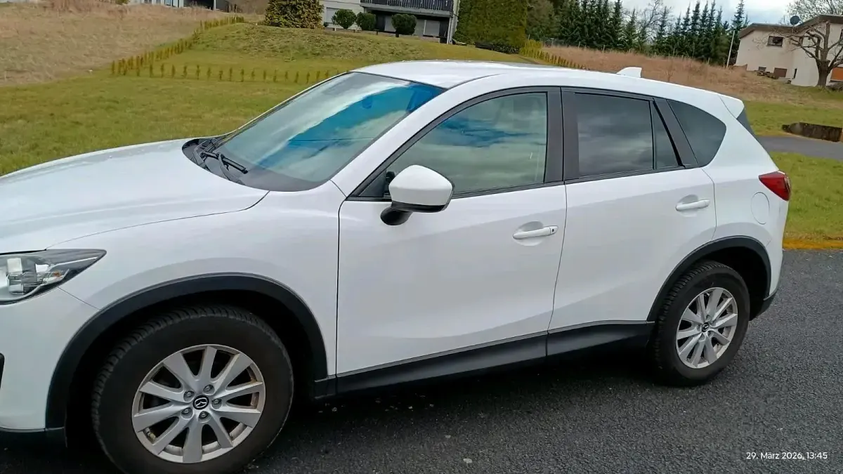 Gebraucht Mazda CX-5 150 PS (110 kW) 2013 Weiß SUV
