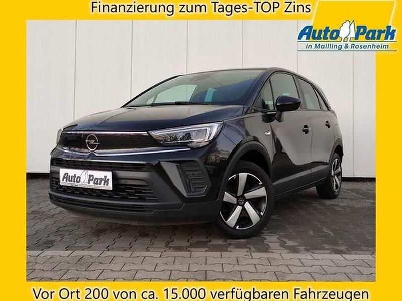 Schwarz Gebraucht 2021 Opel Crossland X SUV | 12.949 € (Guter Preis) - Bild 1/3