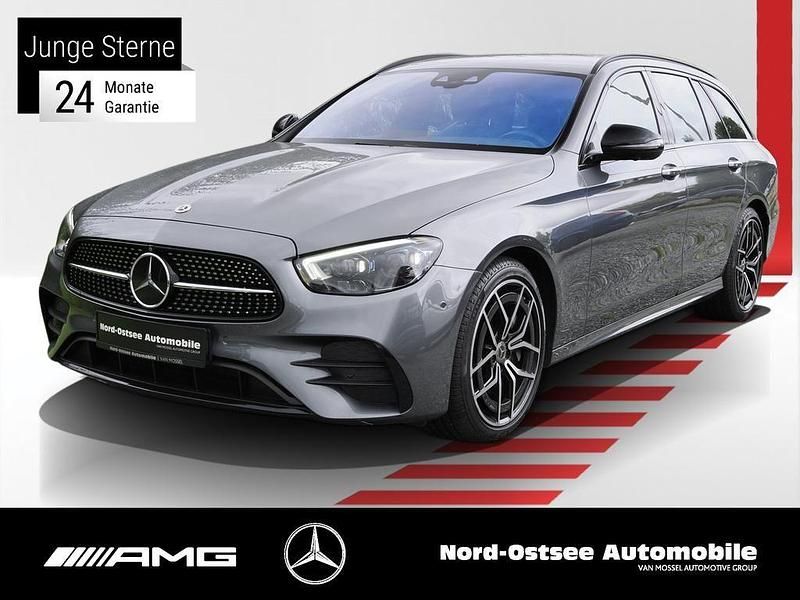 Metalliclack selenitgrau Gebraucht 2021 Mercedes E400 AMG Kombi | 44.290 € (Fairer Preis) - Bild 1/4