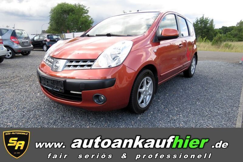 Orange Gebraucht 2006 Nissan Note Acenta Van / Kleinbus | 4.990 € (Etwas zu teuer) - Bild 1/4