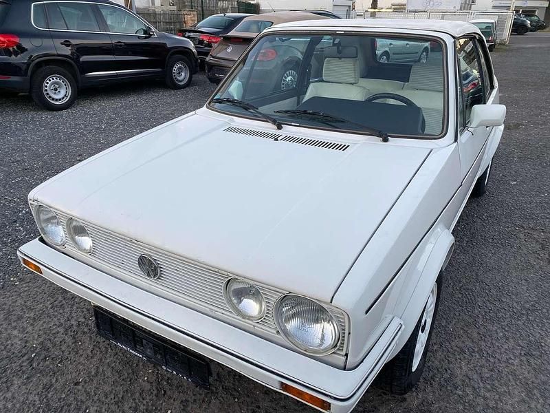 Weiss Gebraucht 1984 VW Golf Cabriolet Cabrio | 5.600 € - Bild 1/4