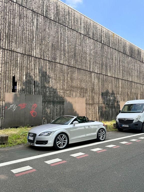 Silber Gebraucht 2008 Audi TT Roadster Sport Cabrio | 17.900 € (Superpreis) - Bild 1/4