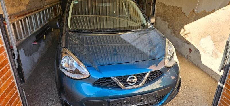 Blau Gebraucht 2013 Nissan Micra Acenta Kleinwagen | 6.200 € (Fairer Preis) - Bild 1/4
